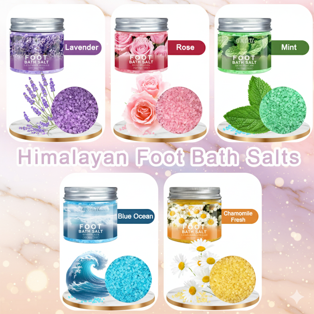 Sales de Baño para Pies; Limpieza Profunda & Hidratación